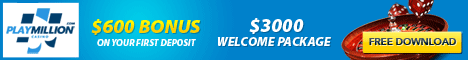 Sign up at Play Million Casino