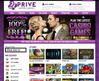 Sign up at 21 Prive Casino