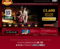 Sign up at All Jackpots Casino
