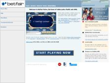 Sign up at Betfair Poker