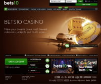 Sign up at Bets10 Casino