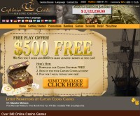 Sign up at Captain Cooks Casino