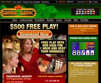 Sign up at Casino Classic