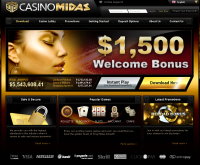 Sign up at Casino Midas