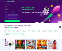 Sign up at Casino Rocket