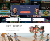 Sign up at Chanz Casino