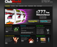 Sign up at Club World Casino