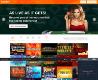 Sign up at EasyBet Casino