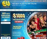 Sign up at EUCasino