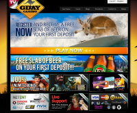 Sign up at GDay Casino
