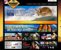 Sign up at GDay Casino