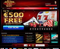 Sign up at Golden Euro Casino