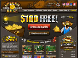 Sign up at Golden Reef Casino