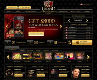 Sign up at Grand Fortune Casino