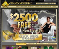 Sign up at Grand Mondial Casino