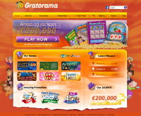 Sign up at Gratorama Casino