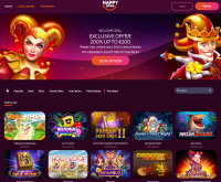 Sign up at Happy Spins Casino