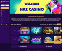 Sign up at Haz Casino
