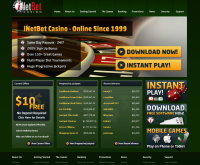 Sign up at iNetBet Casino
