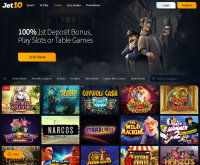 Sign up at Jet10 Casino