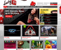 Sign up at Lucky31 Casino