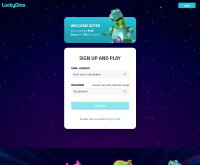 Sign up at Lucky Dino Casino
