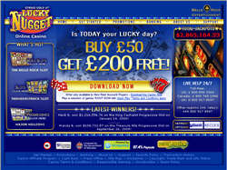 Sign up at Lucky Nugget Casino