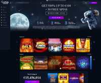 Sign up at Luna Casino