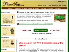 Sign up at Poker Stars
