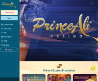 Sign up at Prince Ali Casino