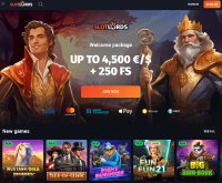 Sign up at Slotlords Casino