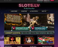 Sign up at Slots.lv Casino