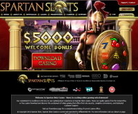 Sign up at Spartan Slots Casino