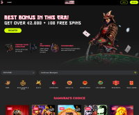 Sign up at Spin Samurai Casino