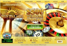 Sign up at Sun Palace Casino