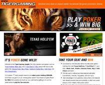 Sign up at Tiger Gaming