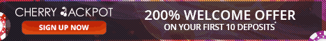 Sign up at Cherry Jackpot Casino