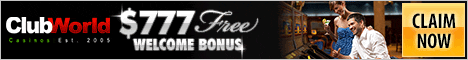 Sign up at Club World Casino