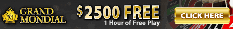Sign up at Grand Mondial Casino