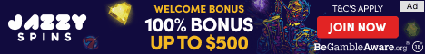 Sign up at Jazzy Spins Casino