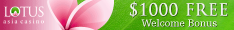 Sign up at Lotus Asia Casino