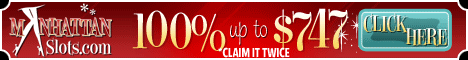 Sign up at Manhattan Slots Casino