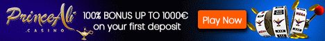 Sign up at Prince Ali Casino