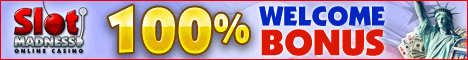 Sign up at Slot Madness Casino