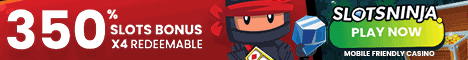 Sign up at Slots Ninja Casino