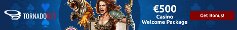 Sign up at Tornadobet Casino