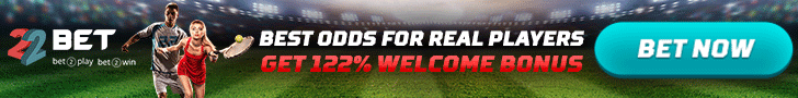 Sign up at 22Bet Sportsbook
