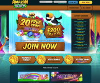 Sign up at Amazon Slots Casino