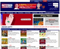 Sign up at Betfred Casino