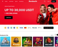 Sign up at Bombastic Casino